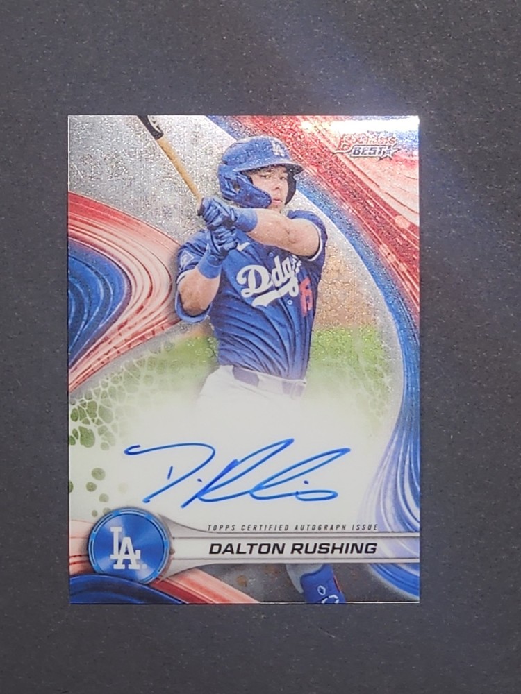 2024 Bowman’s Best – Best of 2024 Autographs Dalton Rushing #B24-DR (AU, RC)