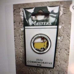 2001-2026 Masters Commemorative Pin Set( Full Holes 1-18 Pins)+ 8 years more
