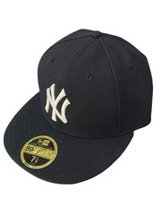 On Field New Era 59FIFTY NY Yankees Hat Cap Fitted 7 1/8 MADE IN THE USA