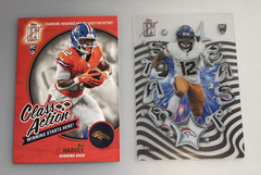 2 RJ HARVEY 2025 Topps Signature CLASS ACTION + STAR CAST ACETATE ROOKIE RC