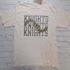NEW Mens Medium NCAA UCF Knights T-Shirt 100% Cotton Classic Fit Tee