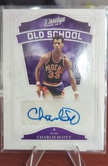 2022-23 Panini Chronicles – Old School Autographs Charlie Scott #OSA-CSS (AU)