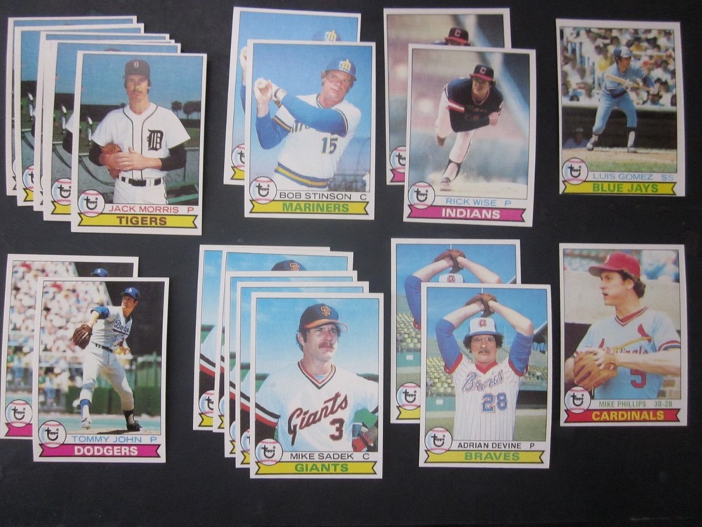 1979 Topps Baseball Singles Pick Choose Finish Your Set (251-499) NM, Nm-Mt