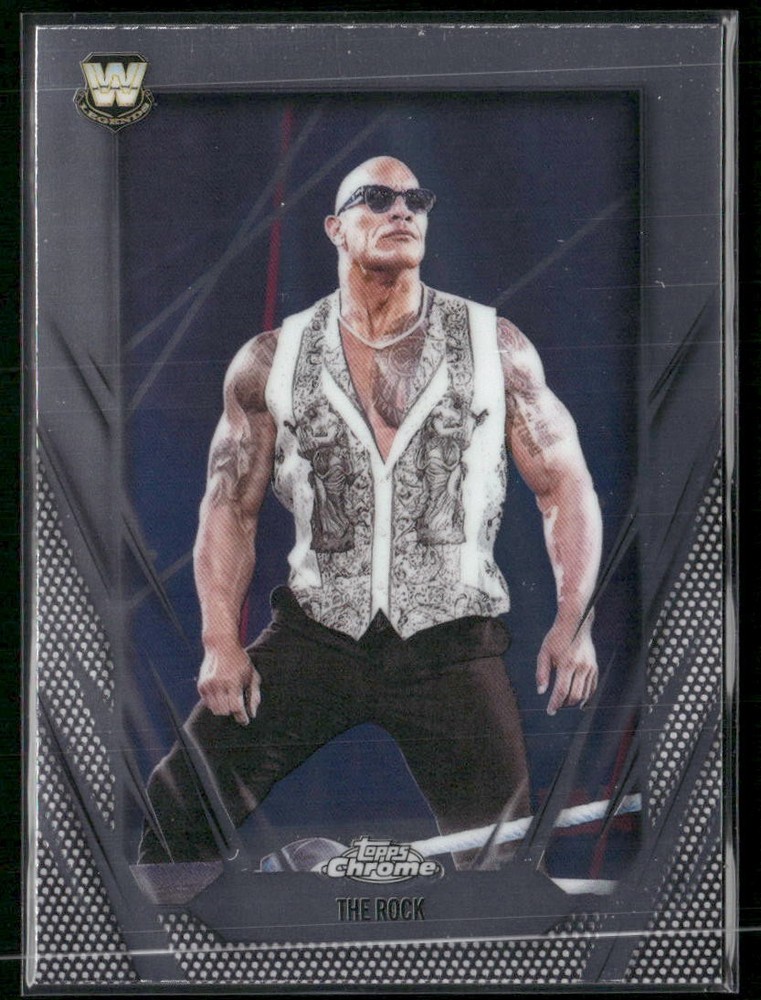2026 Topps Chrome WWE #1 The Rock (006076)