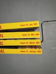 1991 Ballstreet Journal Pocket Price Guide Lot Of 4 Issues Cards Inside Griffey