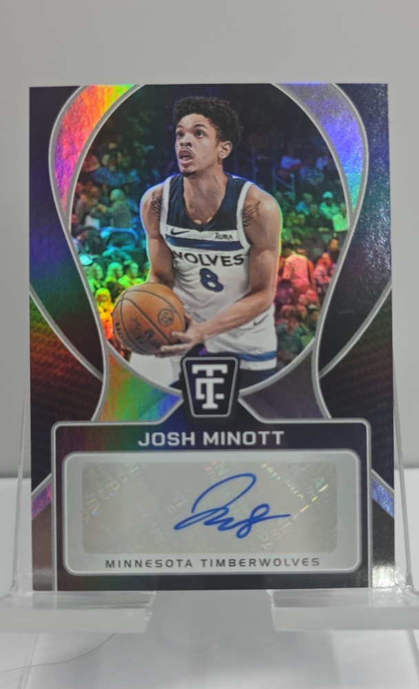 2024-25 Panini Totally Certified – Totally Certified Signatures Josh Minott…