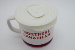 Montreal Canadiens Youppi Meal Mug 20oz CorningWare Lid NHL Mascot Soup Cup