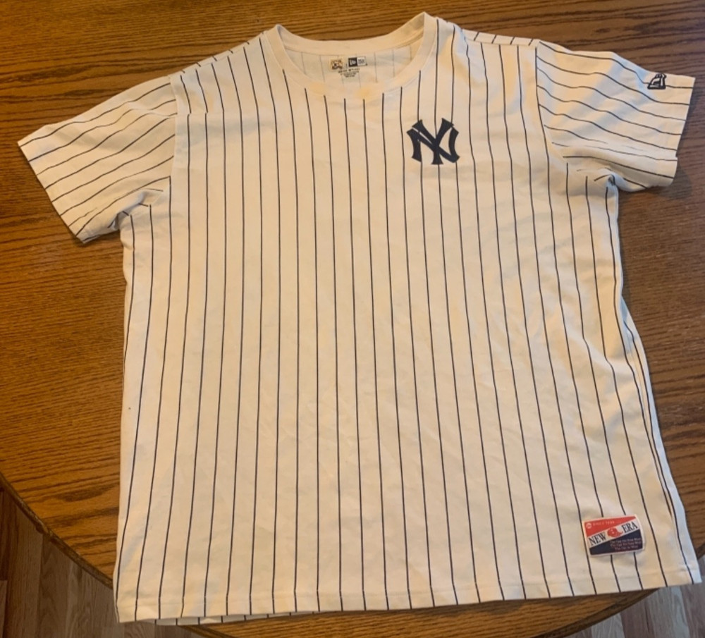 New Era NY Yankees 1960 All Star Game Shirt XL Cooperstown Graphic Tee Blue