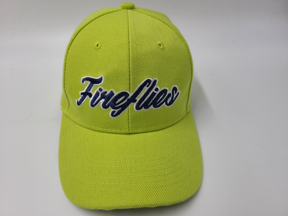 Columbia Fireflies Promotional Adventures Snapback Hat Cap SGA MiLB Neon Green