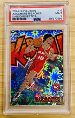 Zaccharie Risacher 2024 Panini Revolution Kaboom! #16 PSA 9