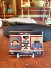 2009 Topps Postseason Patches Earl Campbell