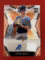 2020 Leaf Flash Auto Patrick Bailey Orange /10 Rookie