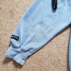 Vintage Y2K JanSport UNC Tarheels Sz Small Mens Carolina Blue Hoodie Thrashed