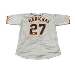 Juan Marichal Signed Auto San Francisco Giants Custom Jersey Beckett BAS COA
