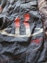Vintage UNK Jean Shorts Houston Rockets Men’s Sz 42 Baggy NBA Basketball Y2K