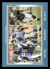 2006 Topps Total #202 James Hall / Boss Bailey / Shaun Rogers Blue