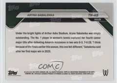 2025 Topps Now /4224 Aryna Sabalenka #TN-AS 4vc