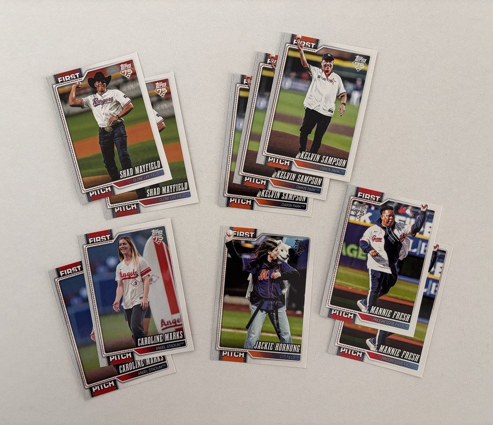 2026 Topps Series 1 — First Pitch Inserts