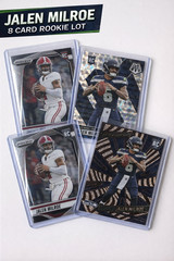 JALEN MILROE 8 CARD ROOKIE LOT 2025 Prizm Mosaic Absolute R&S RC Seahawks QB