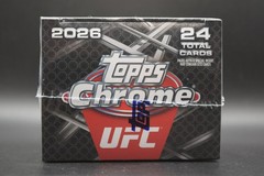 New 2026 TOPPS CHROME UFC FACTORY SEALED BLASTER BOX Sealed QTY Avail