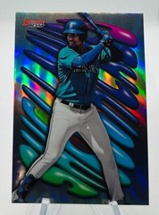 2023 Bowman’s Best Shellacked Refractor Lazaro Montes Seattle Mariners #SH-14