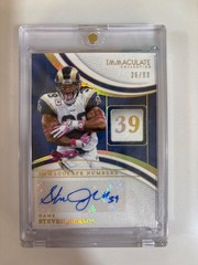 Steven Jackson /99 AUTO – 2025 Immaculate Collection Immaculate Numbers #INS-SJN