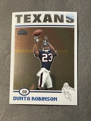 2004 Topps Chrome Dunta Robinson RC #228