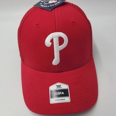 Philadelphia Phillies Hat Snapback Trucker Mesh Fan Favorite Red MLB Baseball
