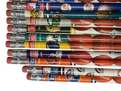 Vintage Sports Pencils MLB NFL NBA Lot of 23