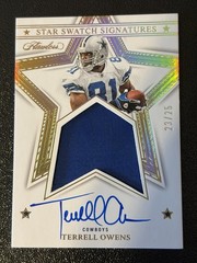 2023 Panini Flawless Terrell Owens Auto Relic Star Swatch Signatures /25 Cowboys