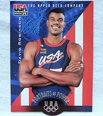 1996 Upper Deck USA Basketball Portraits of Power #56 David Robinson