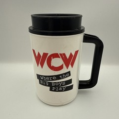 Vintage WCW Mug Where The Big Boys Play Whirley Big Mouth 90s