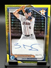 2024 Bowman Chrome – Mega Box Chrome Prospect Mojo Autographs Zach Dezenzo…