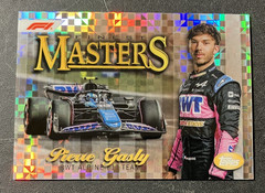X-Fractor Pierre Gasly MST-5 Masters 2024 Topps Finest Insert Formula 1 F1 Card