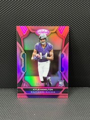 2022 Panini Certified Kyle Hamilton /199 Mirror Pink RC #140 Ravens