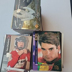 Over 2 POUNDS Vintage Racing Cards – HUGE LOT Hundreds Of Cards 2007 Or Before