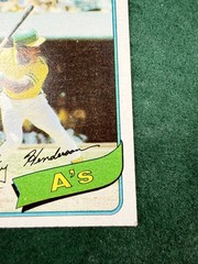 1980 Topps – Rickey Henderson #482 (RC) HOF Oakland A’s EX+ glossy clean mild OC