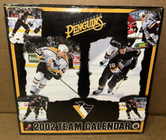 Pittsburgh Penguins NHL Hockey 2002 Team Calendar Mario Lemieux Photo reuse 2030