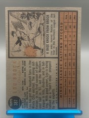 1962 Topps Lou Brock #387 Rookie Cubs Miscut No Creases Tiny Corner Touch Sharp!