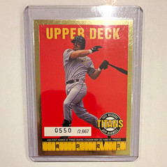 Upper Deck 1998 Tapemeasure Titans Jeff Bagwell Houston Astros #3 /2667