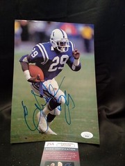 Eric Dickerson Signed Magazine Page Photo 7.5×10.5 Colts JSA -1 #