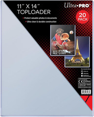 11″ X 14″ Toploader 20Ct
