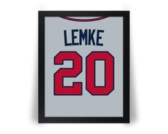 compare to MARK LEMKE Atlanta Braves Baseball Photo Picture 8×10 11×14 16×20 JZ