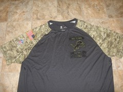 DETROIT LIONS NFL ON FIELD NIKE DRI-FIT SALUTE TO SERVICE CAMOUFLAGE JERSEY 3XL