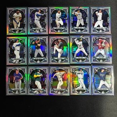 🧮2026 BOWMAN CHROME STERLING REFRACTOR FULL SET #BST 1-15 LOT15