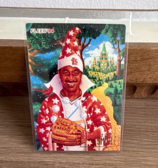 Fleer 1994 Ozzie Smith Baseball Insert 5 of 9 St. Louis Cardinals