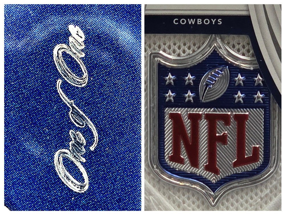 🛡️ 1/1 NFL SHIELD PATCH 🛡️ 2022 IMMACULATE TONY POLLARD 🔥 COWBOYS CASE HIT 🔥