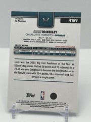 3-2025 Topps Holiday Glitter; Wemby, James(light Blue) & McNeely Blue Metallic