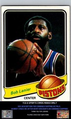 1979-80 Topps #58 Bob Lanier Detroit Pistons Basketball