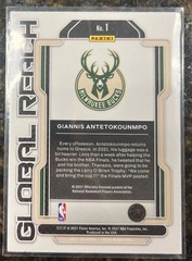 2021 Panini America Inc. Giannis Antetokounmpo #1 Silver